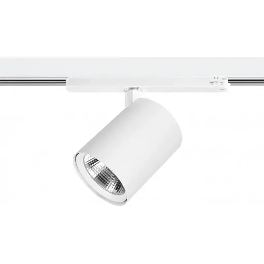 Lumiparts Pinta Railstraler symm 4000K 2970lm 125mm faseafsnijding 21-40° - Mediumstralend Stroomrailadapter wit 2.17.2757 Direct Verzonden