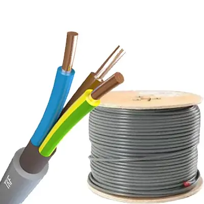 Express Levering TKF Installatiekabel YMvK Dca 3G2,5 mm² Haspel 500m