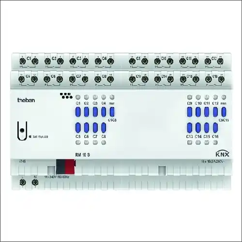 THEBEN RM 16S KNX SCHAKELACTOR 16KAN. 16A KNX Op = Op
