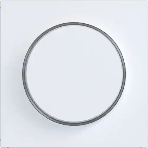 HAGER WAN7060WM AFDEKKING DRAAIDIMMER WIT M Hoge Kwaliteit