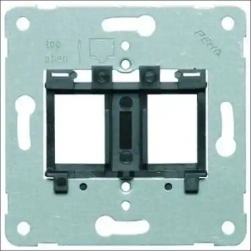 Merkproduct PEHA 600 MJ3 DRAAGFRAME TBV 2XMJ ZWART