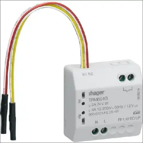 HAGER TRM694G KNX-RF INBOUWMODULE 230 V 2-D Gratis Retour