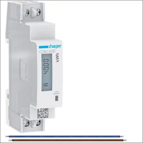 HAGER VKS21SM UITBREIDINGSSET KWH-METER 1 FA Shop Nu