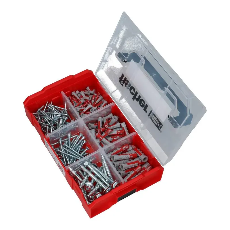 DuoPower Fixtainer assortiment plug en schroef Seizoensaanbieding