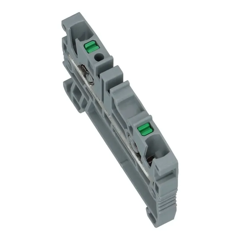 Montageklem steek EFC 2.5mm² grijs 2 aansluitingen Tijdelijk Beschikbaar