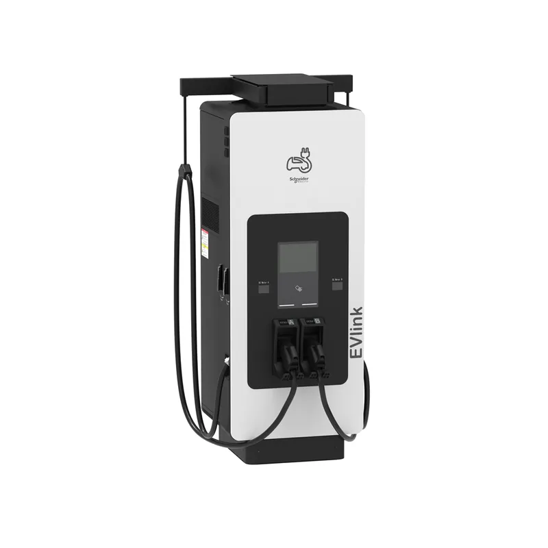 EVlink Pro DC Snellaadaadstation 3 fase 120 kW 2x laadkabel 3,6m Laatste Kans