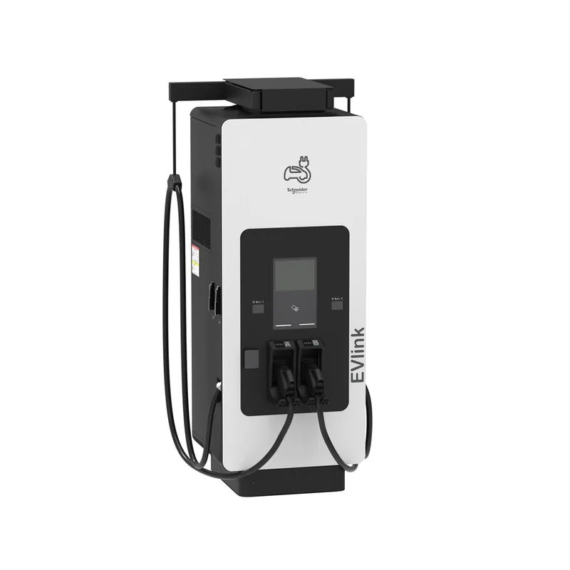 EVlink Pro DC Snellaadstation 3 fase 180 kW 2x laadkabel 3,6m met creditcardlezer Meest Verkocht