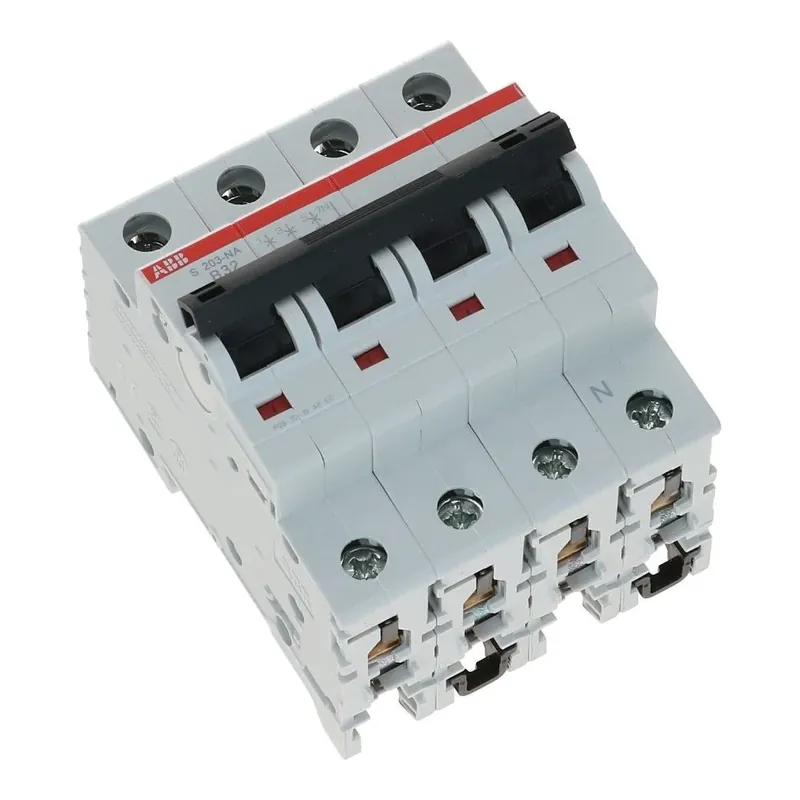 Nu Kopen ABB Installatieautomaat 3 polig + nul B32 6kA S203-B32NA