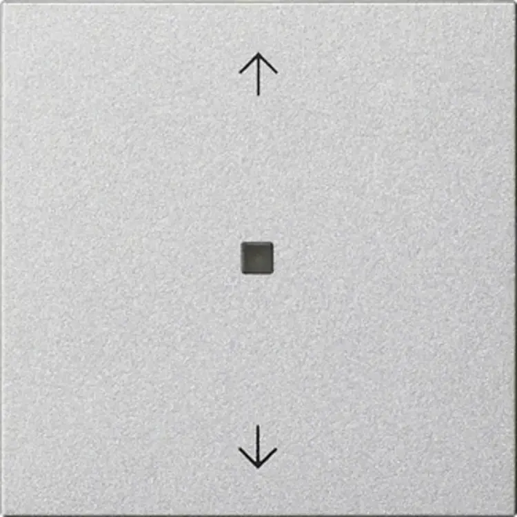 Gira Bluetooth jaloezie/tastdimmerknop met pijlen Systeem 3000 Systeem 55 aluminium mat (538226) Dagaanbieding